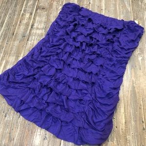 Bebe Strapless Top sz S